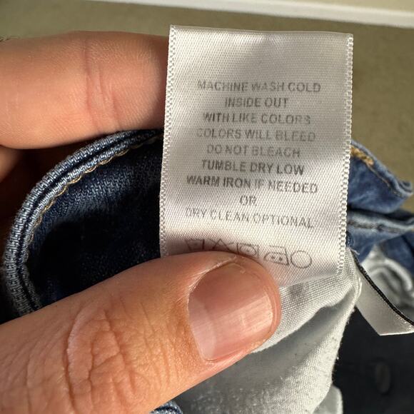 Vervet Slim Skinny Distressed Denim Blue Jeans US Women's 27 - Picture 4 of 8